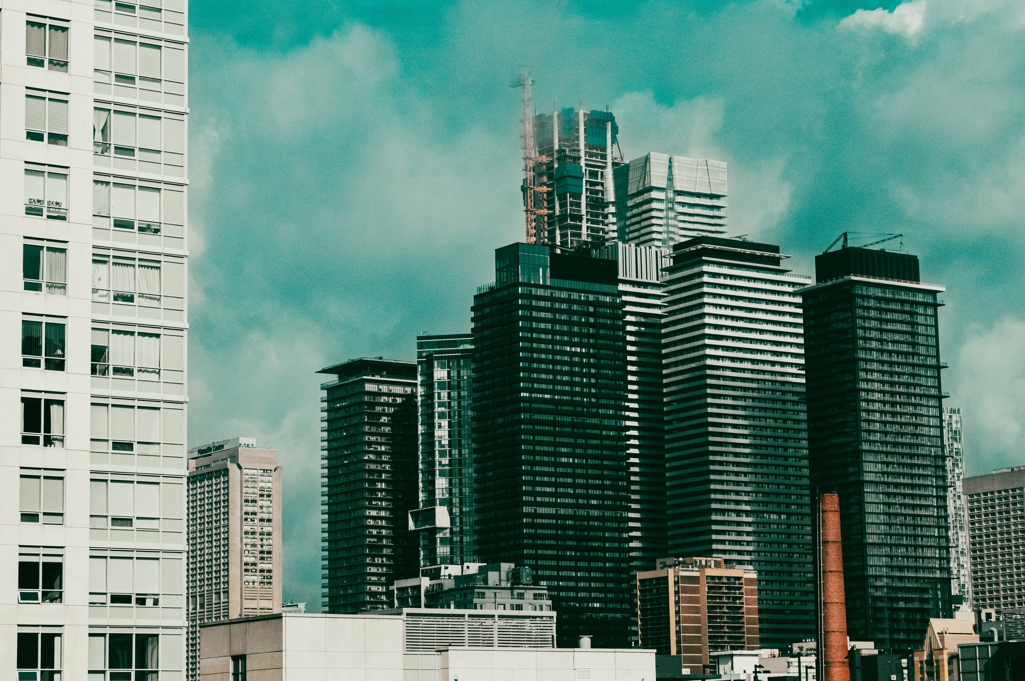 Cast in clouds